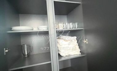 DEPARTAMENTO EN RENTA, ALDABA RESIDENCIAL, NUEVO, 2 REC CON BAÑO Y VESTIDOR, 2 AUTOS.