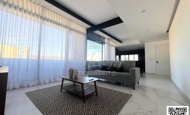 DEPARTAMENTO EN RENTA, ALDABA RESIDENCIAL, NUEVO, 2 REC CON BAÑO Y VESTIDOR, 2 AUTOS.