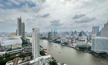 The River Condominium - HOT SALE! High Floor, 2 Beds + Studio Facing IconSiam for Rent or Sale!