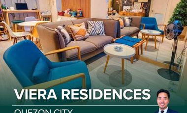 Viera Residences 2BR Two Bedroom Near Scout Area, Tomas Morato, and Vertis North C076