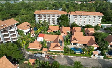 Peaceful condo for Sale, Serene Beachside Living at its finest! 58 sqm. 1 Bed 1 Bath with balcony Full Furniture. Price at 1,995,000 THB. (Thai quota