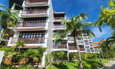 Peaceful condo for Sale, Serene Beachside Living at its finest! 58 sqm. 1 Bed 1 Bath with balcony Full Furniture. Price at 1,995,000 THB. (Thai quota