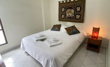 Peaceful condo for Sale, Serene Beachside Living at its finest! 58 sqm. 1 Bed 1 Bath with balcony Full Furniture. Price at 1,995,000 THB. (Thai quota