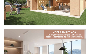 804 Inversión segura: La Carolina Departamento 3 Dormitorios con Baño Privado y Balcón. 128,69 m de Venta. A estrenar !