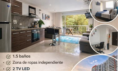 Arriendo apartaestudio amoblado en Cañaveral, FLORIDABLANCA, por mes