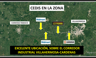 TERRENO INDUSTRIAL EN VENTA EN TABASCO
