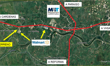 TERRENO INDUSTRIAL EN VENTA EN TABASCO