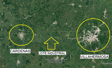 TERRENO INDUSTRIAL EN VENTA EN TABASCO