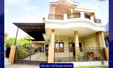 Rumah Hook Griyo Mapan Sentosa Waru Sidoarjo Mewah Full Desain dekat Juanda Pondok Candra