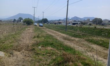 TERRENO RUSTICO MUY BIEN UBICADO EN CAPULHUAC $1,200m2