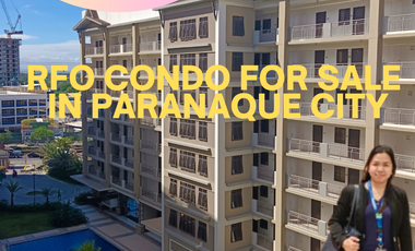 READY FOR OCCUPANCY Condo 1 Bedroom in Paranaque City
