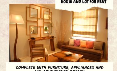 House and lot for RENT in Silang-Tagaytay in a Golf Community