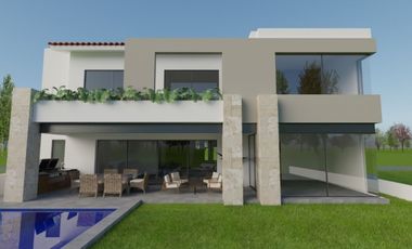 Casa en PREVENTA colindante con el campo de golf en Paraíso Country Club