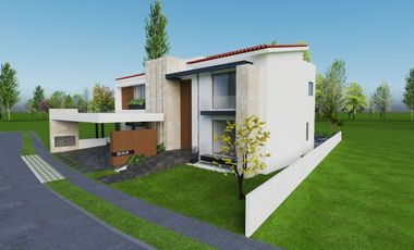 Casa en PREVENTA colindante con el campo de golf en Paraíso Country Club