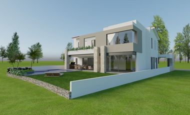 Casa en PREVENTA colindante con el campo de golf en Paraíso Country Club