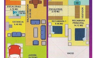 CASA EN VENTA REMODELADA EN TIZAYUCA HIDALGO
