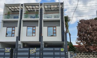 Commercial – Residential Modern 3 Storey House and Lot Townhouse for sale in Project 4  Cubao, Quezon City