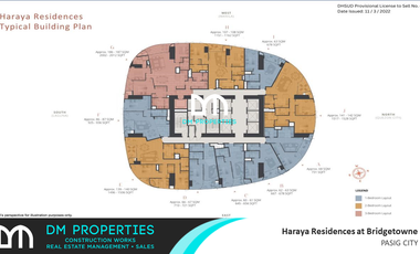 For Sale: 1-Bedroom Condo Units in Haraya Residences at Bridgetowne, Pasig City