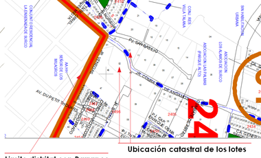 TERRENO CON PARAMETROS DE 7 PISOS ZONIFICACION CZ SURCO