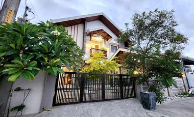 FOR SALE FURNISHED MODERN TWO STOREY HOUSE WITH POOL IN PAMPANGA NEAR SM TELABASTAGAN