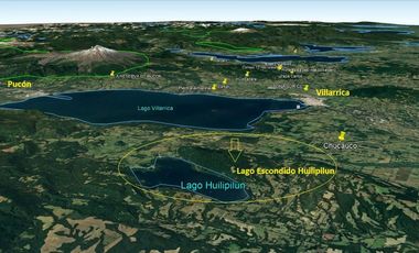 Exclusivas parcelas con orilla y acceso al Lago Huilipilun