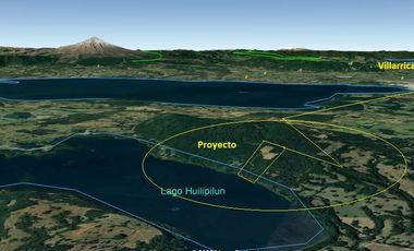 Exclusivas parcelas con orilla y acceso al Lago Huilipilun
