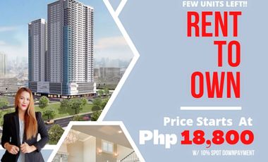 Rent to own condo unit near vertis north,solaire,ayalamalls