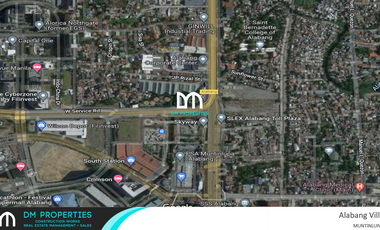 For Lease/Rent: Commercial Lot in  Alabang, Muntinlupa City