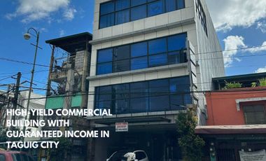 High-Yield Commercial Building with Guaranteed Income in Taguig City