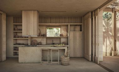 Casa con vista a la montaña, alberca común, en venta, El Pescadero, Todos Santos