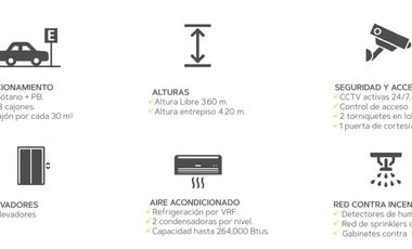 Renta oficinas edificio corporativo AAA Av. 5 de Febrero desde 81 m2