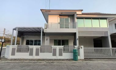 📣TP.ขายบ้านแฝด 2 ชั้น หลังมุม 📍หมู่บ้านเบญญาภา เสม็ด ชลบุรี