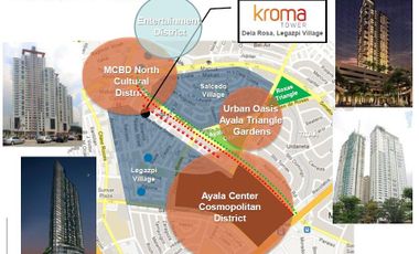 Unfurnished 2 Br unit for Sale in Kroma Tower