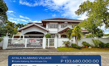 Ayala Alabang Village, Muntinlupa House for Sale!