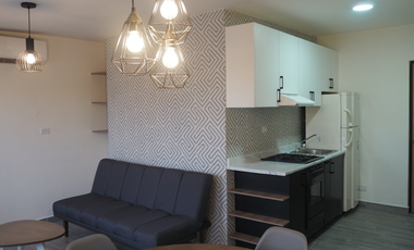 Departamento amueblado en renta col San Benito