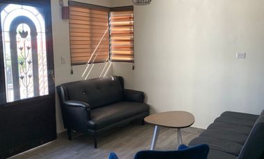 Departamento amueblado en renta col San Benito