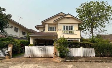 Single house for sale in secured development near Ruam Chok, Faham and international school, Chiang Mai
