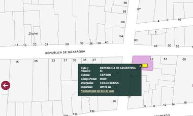 edificio en venta República de Argentina 81, Centro Histórico de la Cdad. de México, Centro, Cuauhtémoc, 06020 Ciudad de México, CDMX
