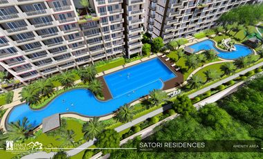 1 BR (27.50 sqm) Resort Inspired Condo | Satori Residences by DMCI Homes