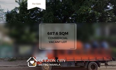 Quezon City Commercial Vacant Lot for Sale!