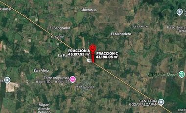 HECTÁREAS EN VENTA CARRETERA LA TINAJA SAYULA | ARLETTE FLORES