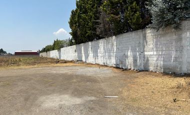 TERRENO EN RENTA METEPEC