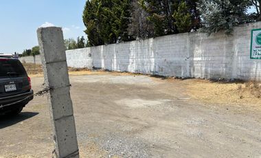 TERRENO EN RENTA METEPEC