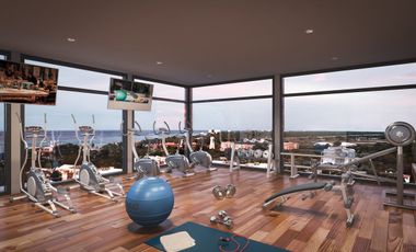 Departamento de 2 habitaciones en venta en cozumel