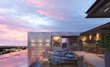 Departamento de 2 habitaciones en venta en cozumel