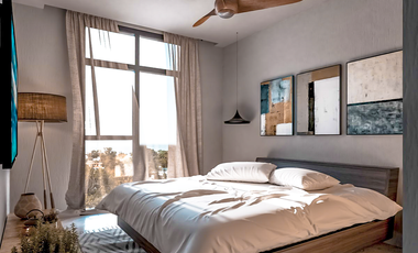 Departamento de 2 habitaciones en venta en cozumel