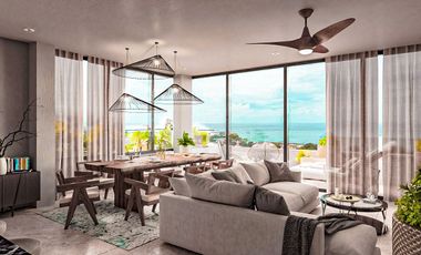 Departamento de 2 habitaciones en venta en cozumel