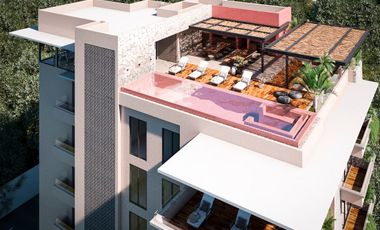 Departamento de 2 habitaciones en venta en cozumel