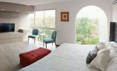 Via a La Costa, Renta de Hermoso Loft de Estreno 1 Dorm Amoblado con Vista