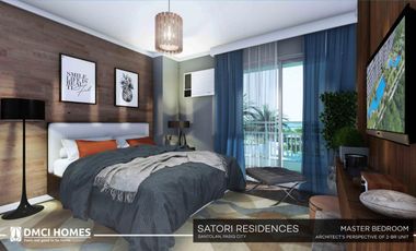 Preselling 2 Bedroom 1 Bathroom Satori Residences Condominium For Sale in Pasig near LRT, SM, Katipunan